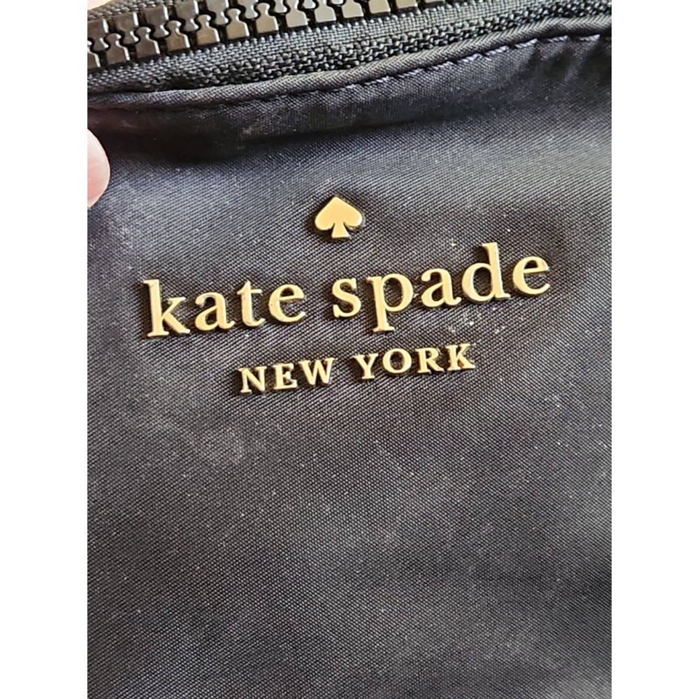 Kate Spade Black Nylon Small Backpack Bag - Picture 12 of 12